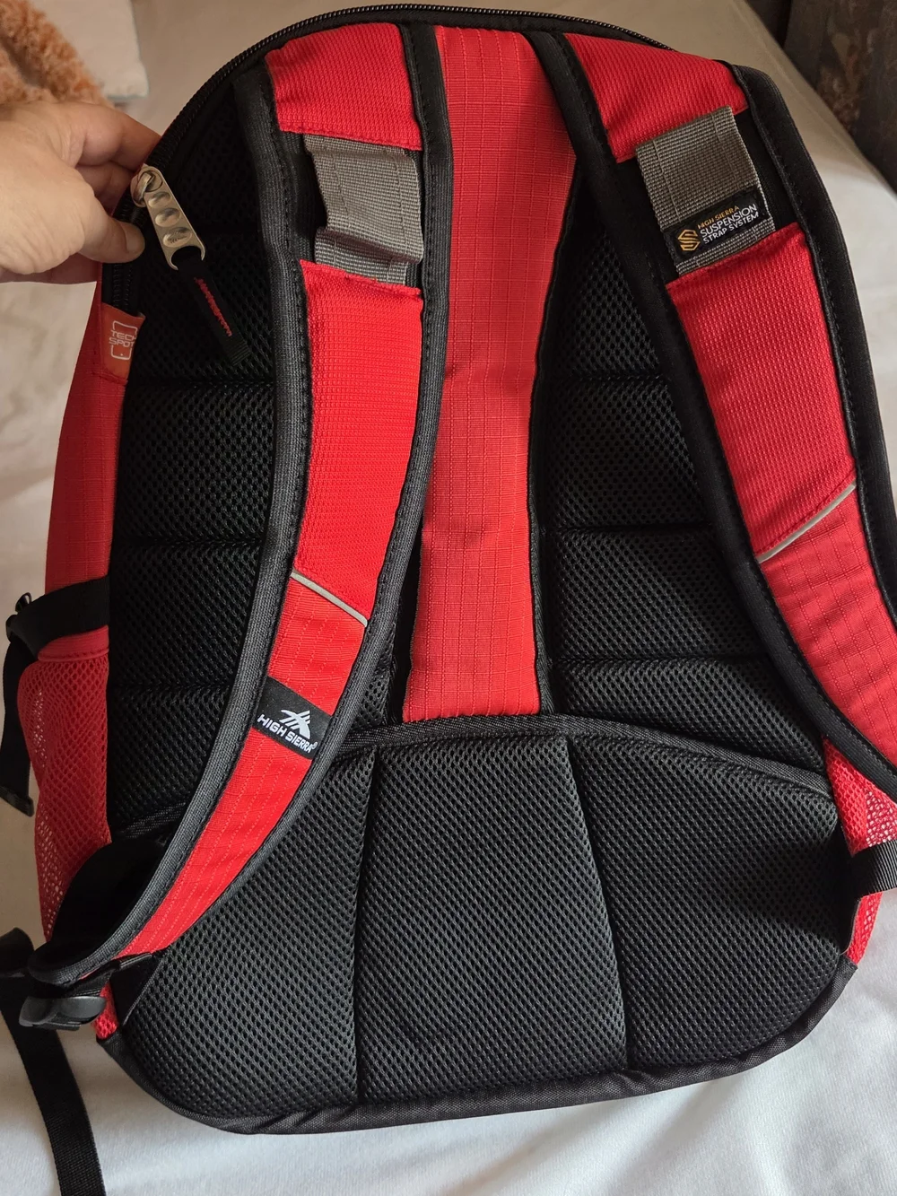 NWT*High Sierra Red Swerve Laptop Backpack - MSRP $55